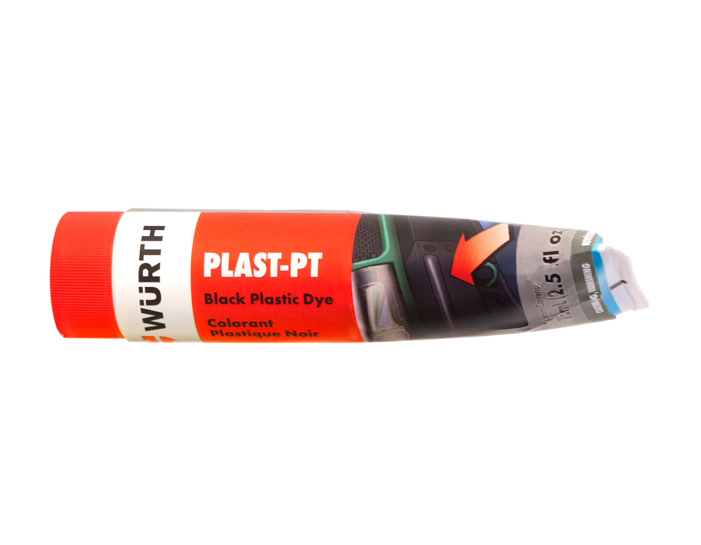 PLASTIC DYE BLACK 75 mL
